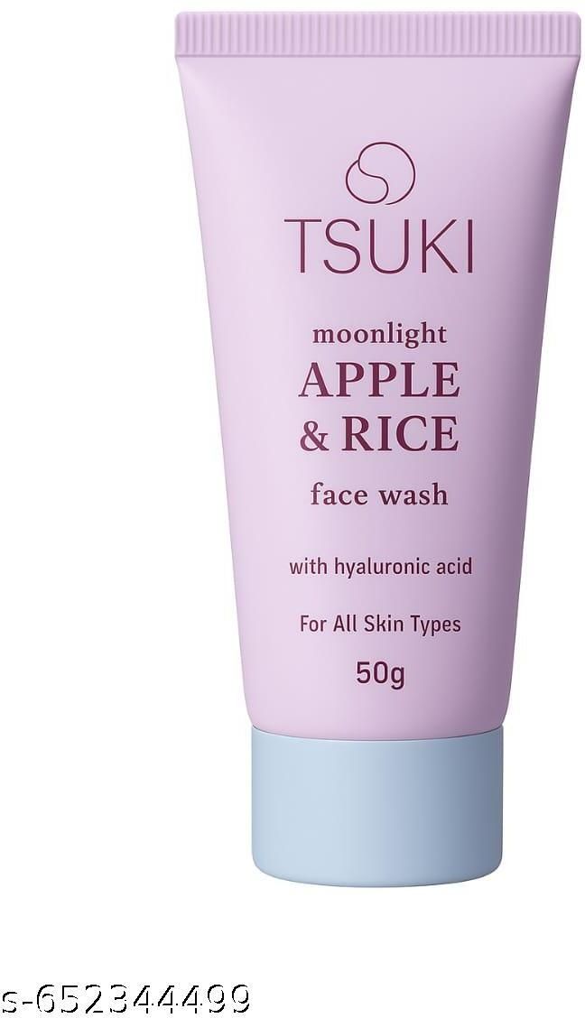 TSUKI MOONLIGHT APPLE & RICE Face Wash (50 g)