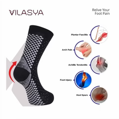 Black Neuropathy Socks