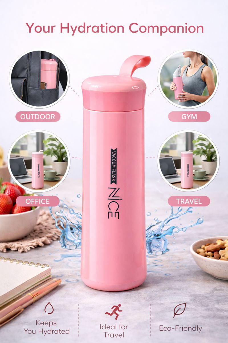 Vacuum Insulated Water Bottle – Leakproof, Stylish & Temperature Retaining Flask